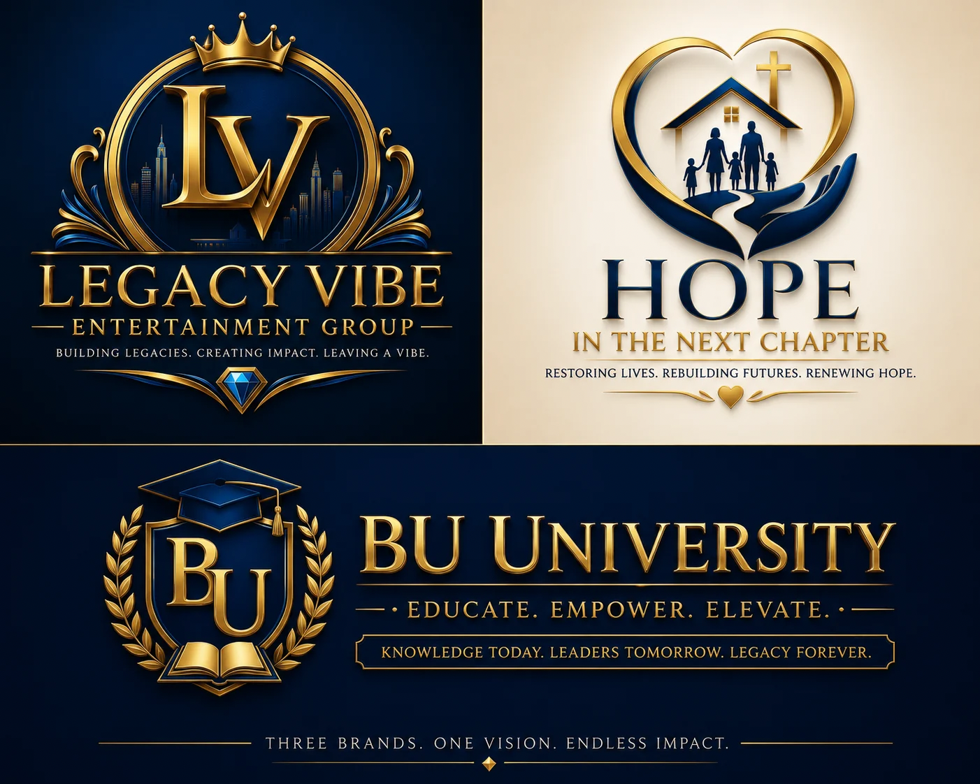 Legacy Vibe Entertainment Group Logo